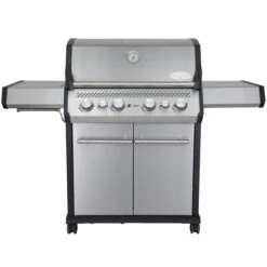 SANTOS S-418 Mit Seiten- & Heckbrenner, Edelstahl Inkl. Drehspieß, Rostheber & Silikonablage 21 SANTOS S-418 Mit Seiten- & Heckbrenner, Edelstahl Inkl. Drehspieß, Rostheber & Silikonablage -Napoleon Verkaufsgeschäft 3cb4e9452f60d8222907245df569084e