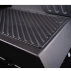 SANTOS S-518 All Black Mit Seiten- Und Heckbrenner, Schwarz, Inkl. Drehspieß, Rostheber & Silikonablage & Graviertes ZWILLING Pro Messer -Napoleon Verkaufsgeschäft 83f9deb61b395544c027dd7a3afa3211