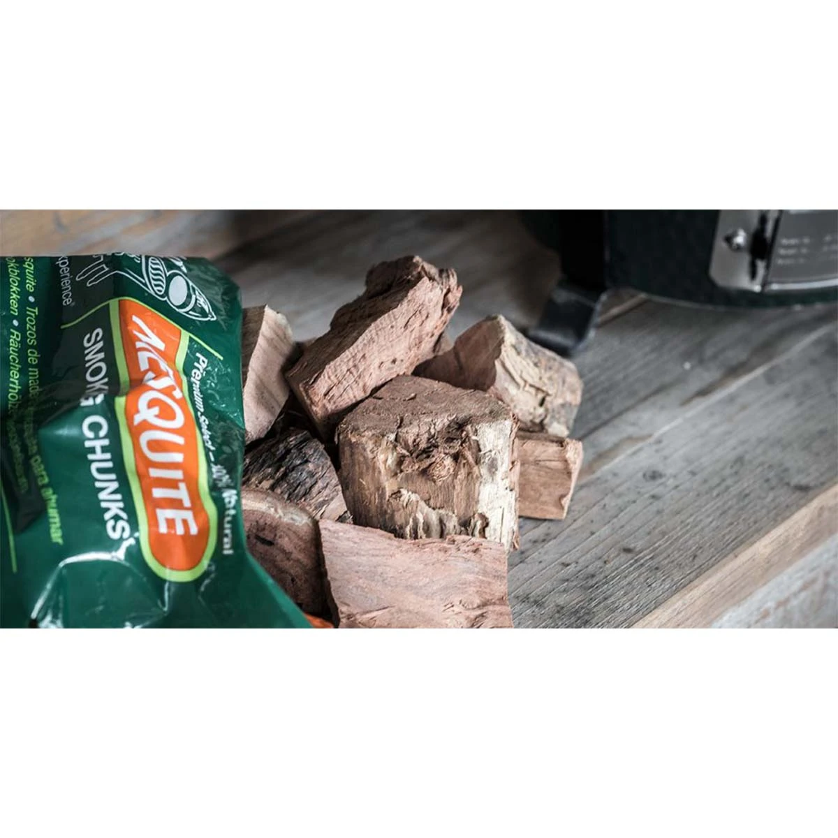 Big Green Egg Holz-Chunks, Mesquite 3 Big Green Egg Holz-Chunks, Mesquite