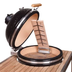 Monolith Buchenholz Flammlachsbrett, 50 X 14 Cm