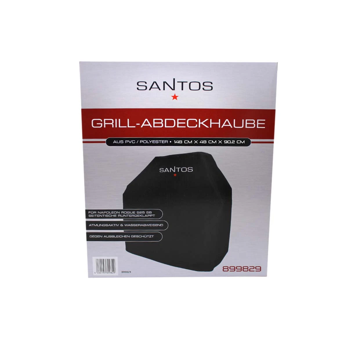 SANTOS Grill Abdeckhaube, PVC / Polyester, 148 X 45 X 90,1 Cm 3 SANTOS Grill Abdeckhaube, PVC / Polyester, 148 X 45 X 90,1 Cm